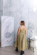 Load image into Gallery viewer, Linen Midi Skirt