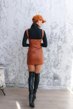 Load image into Gallery viewer, Vegan Leather Dress