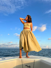 Load image into Gallery viewer, Linen Cropped Top