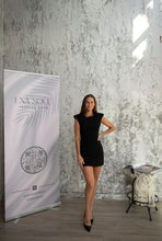 Load image into Gallery viewer, Edgy Style Mini Dress